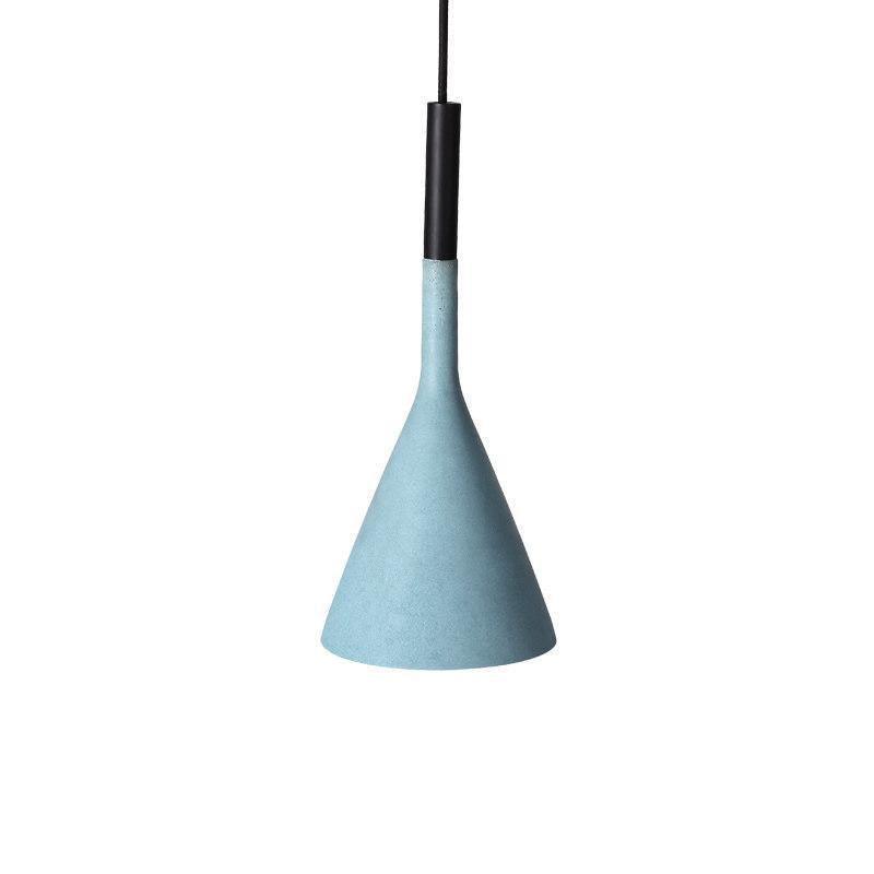 Nixor Pendant Lamp Concrete Conical Industrial-Neutral Decor