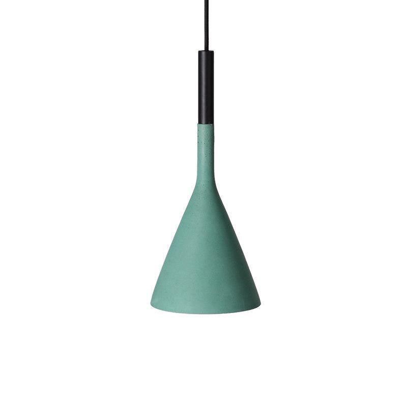 Nixor Pendant Lamp Concrete Conical Industrial-Neutral Decor