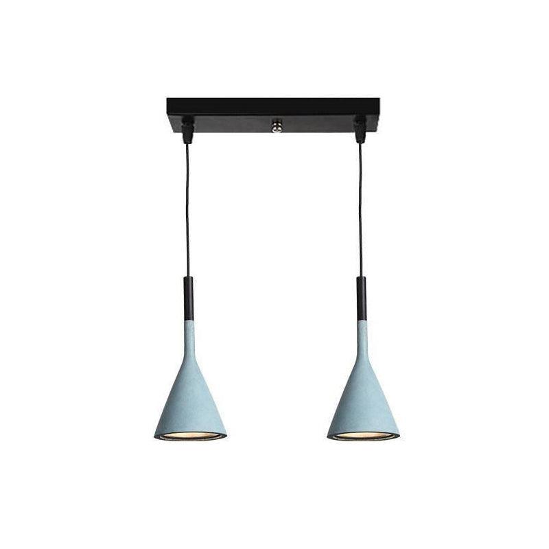 Nixor Pendant Lamp Concrete Conical Industrial-Neutral Decor