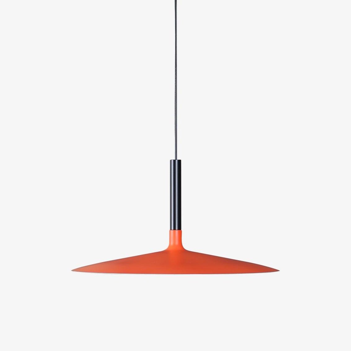 Lustra Pendant Lamp Aluminum Flat Disc-Neutral Decor