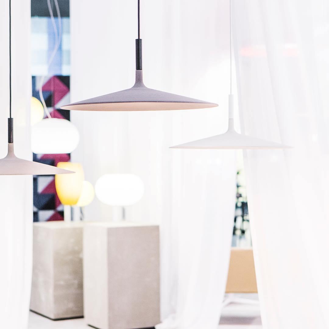 Lustra Pendant Lamp Aluminum Flat Disc-Neutral Decor