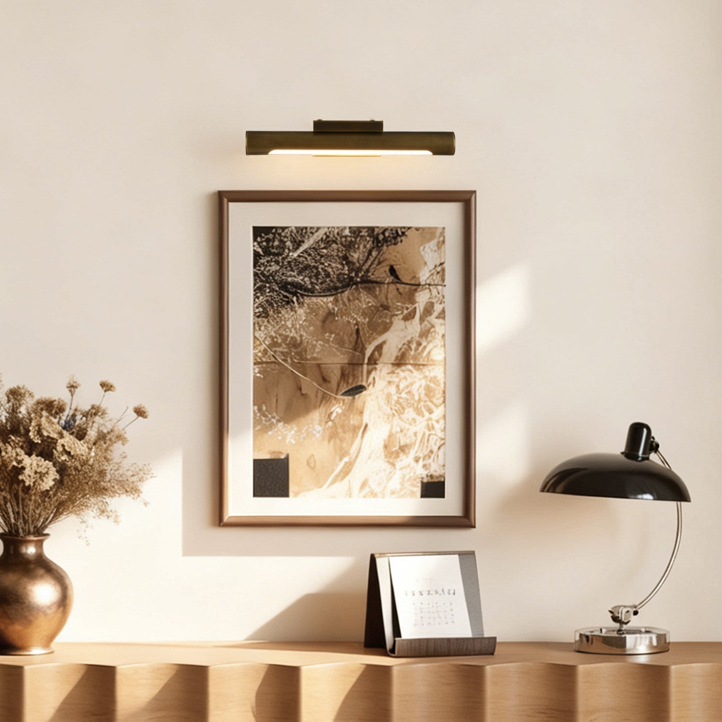 Apollo Brass Wall Light-Neutral Decor