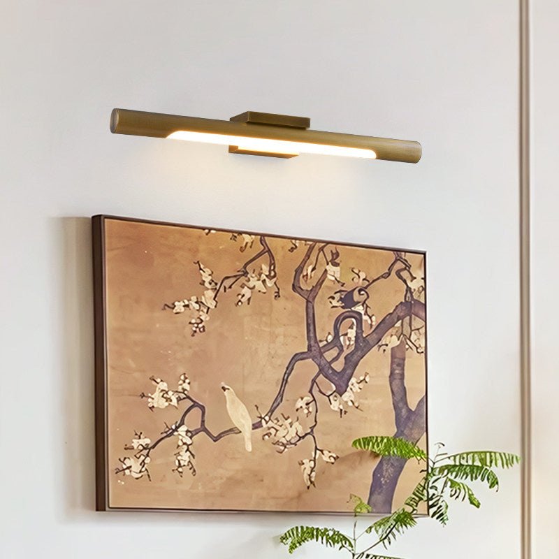 Liora Brass Wall Light-Neutral Decor