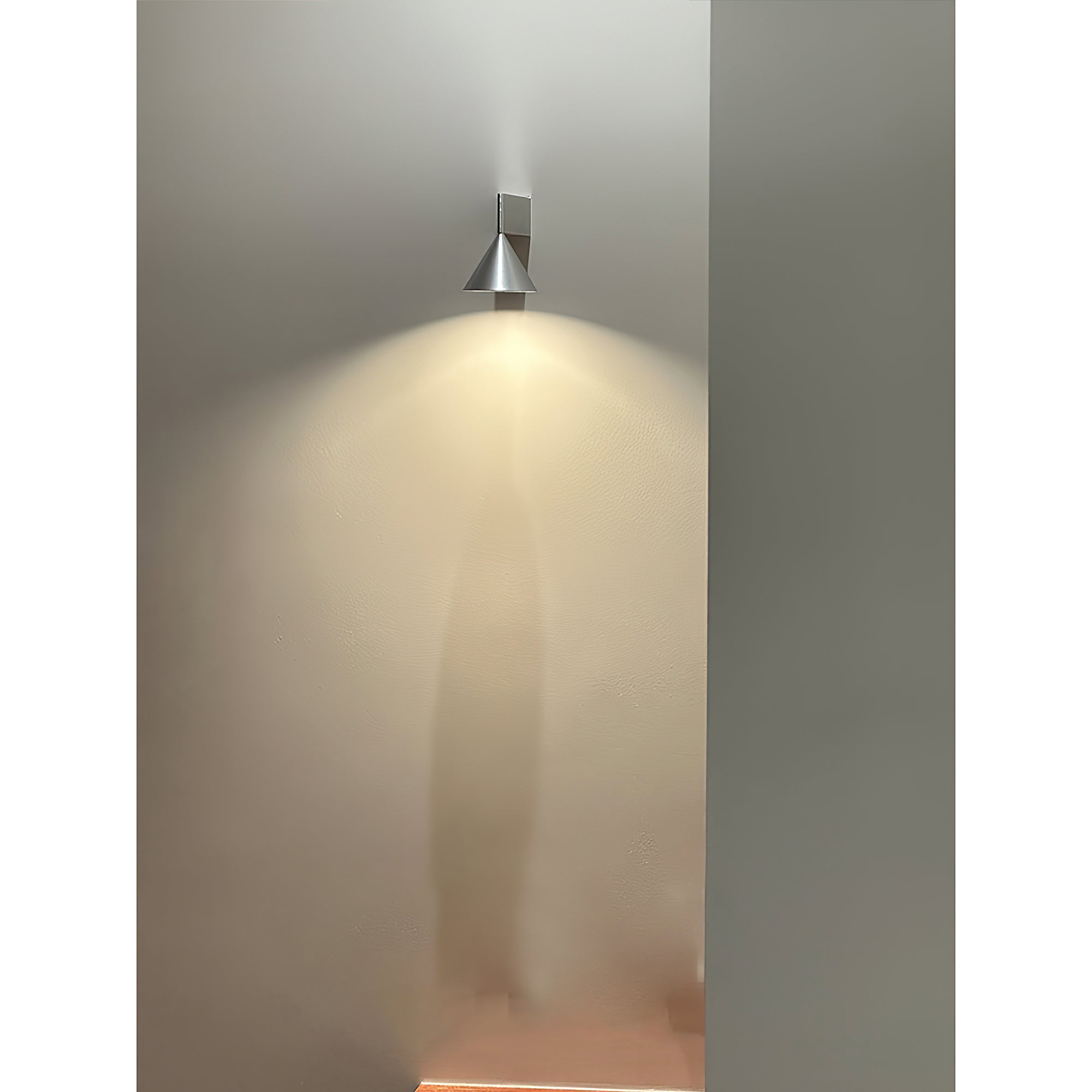 Top-down view of the Apollo Wall Lamp.