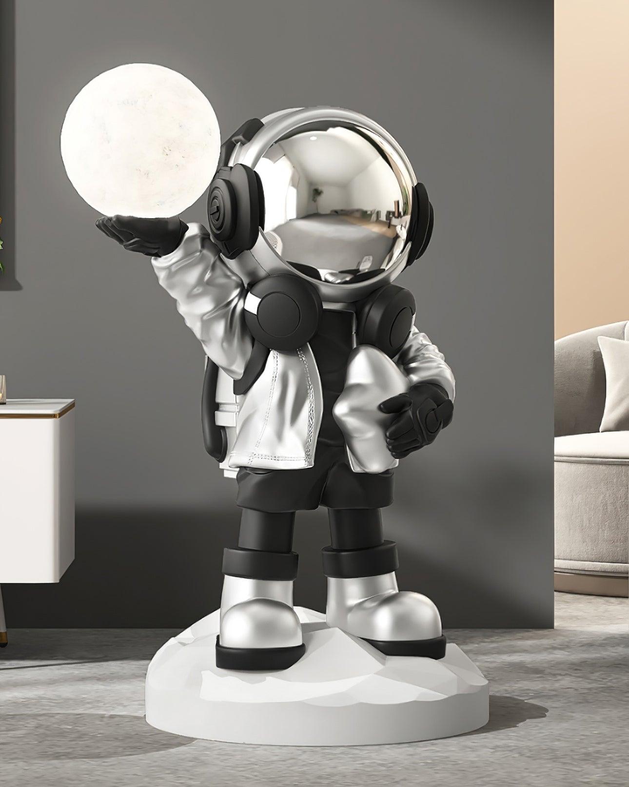 Dama Modern Resin Floor Lamp-Neutral Decor