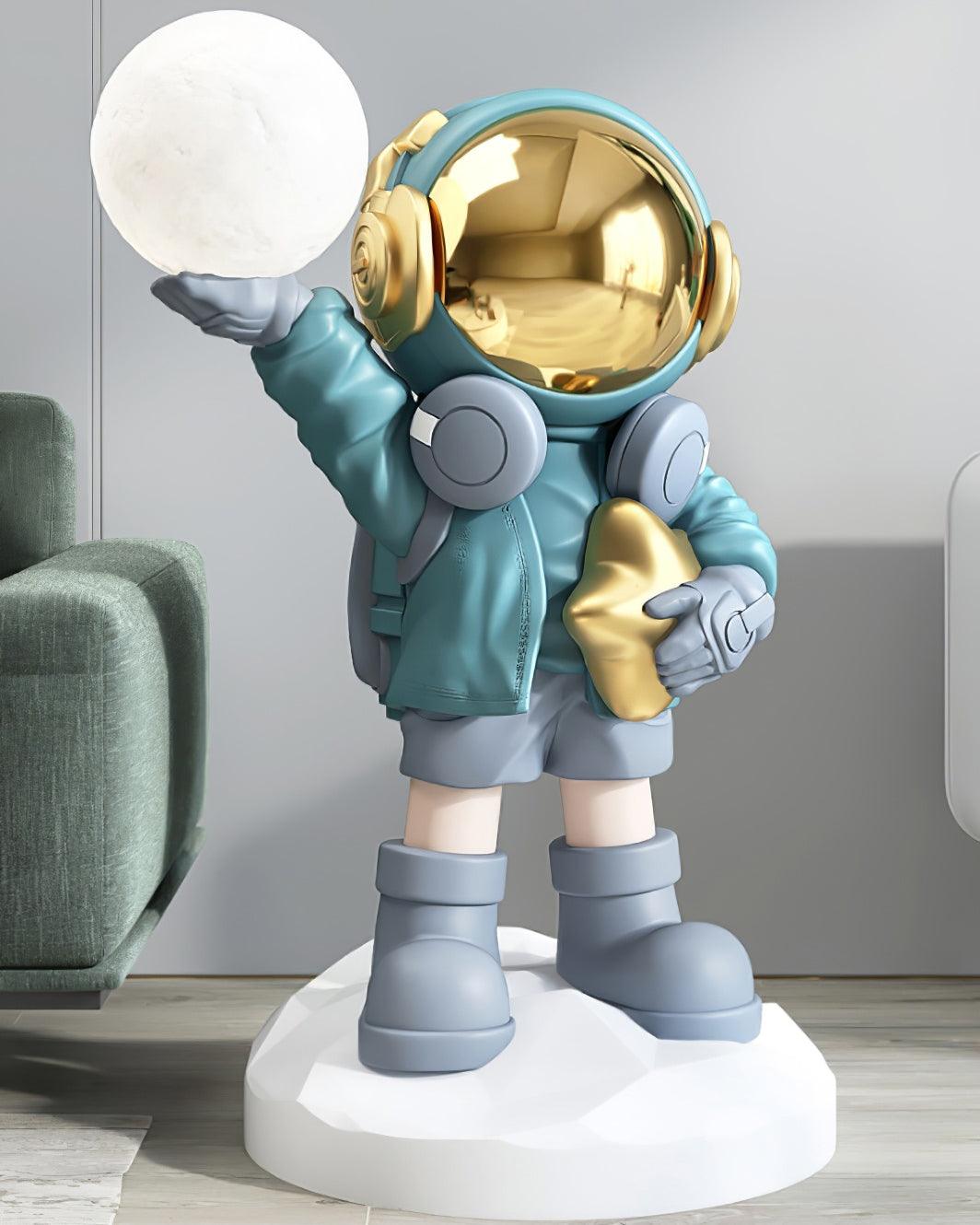 Dama Modern Resin Floor Lamp-Neutral Decor