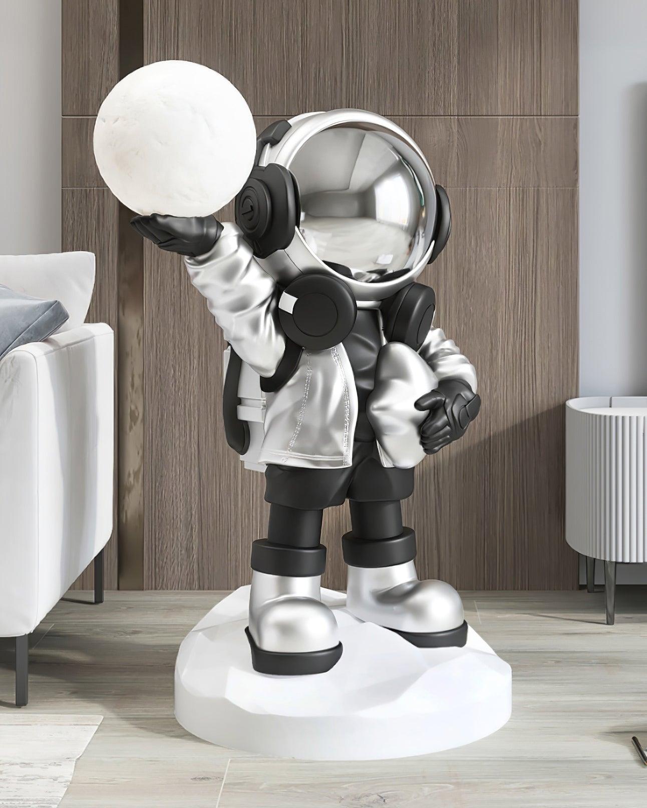 Dama Modern Resin Floor Lamp-Neutral Decor