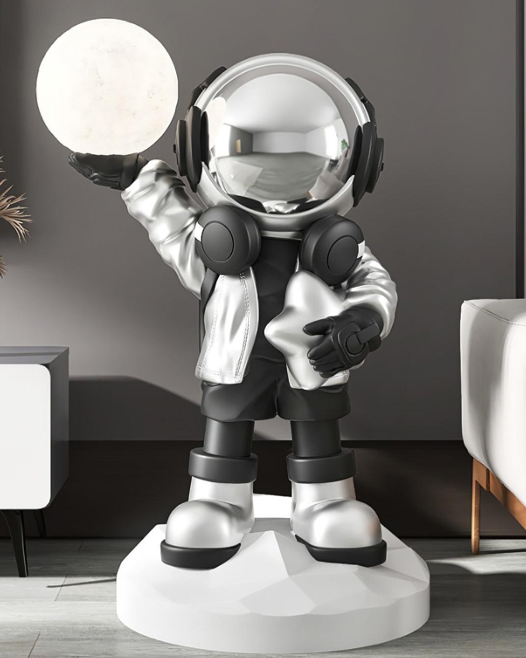 Dama Modern Resin Floor Lamp-Neutral Decor