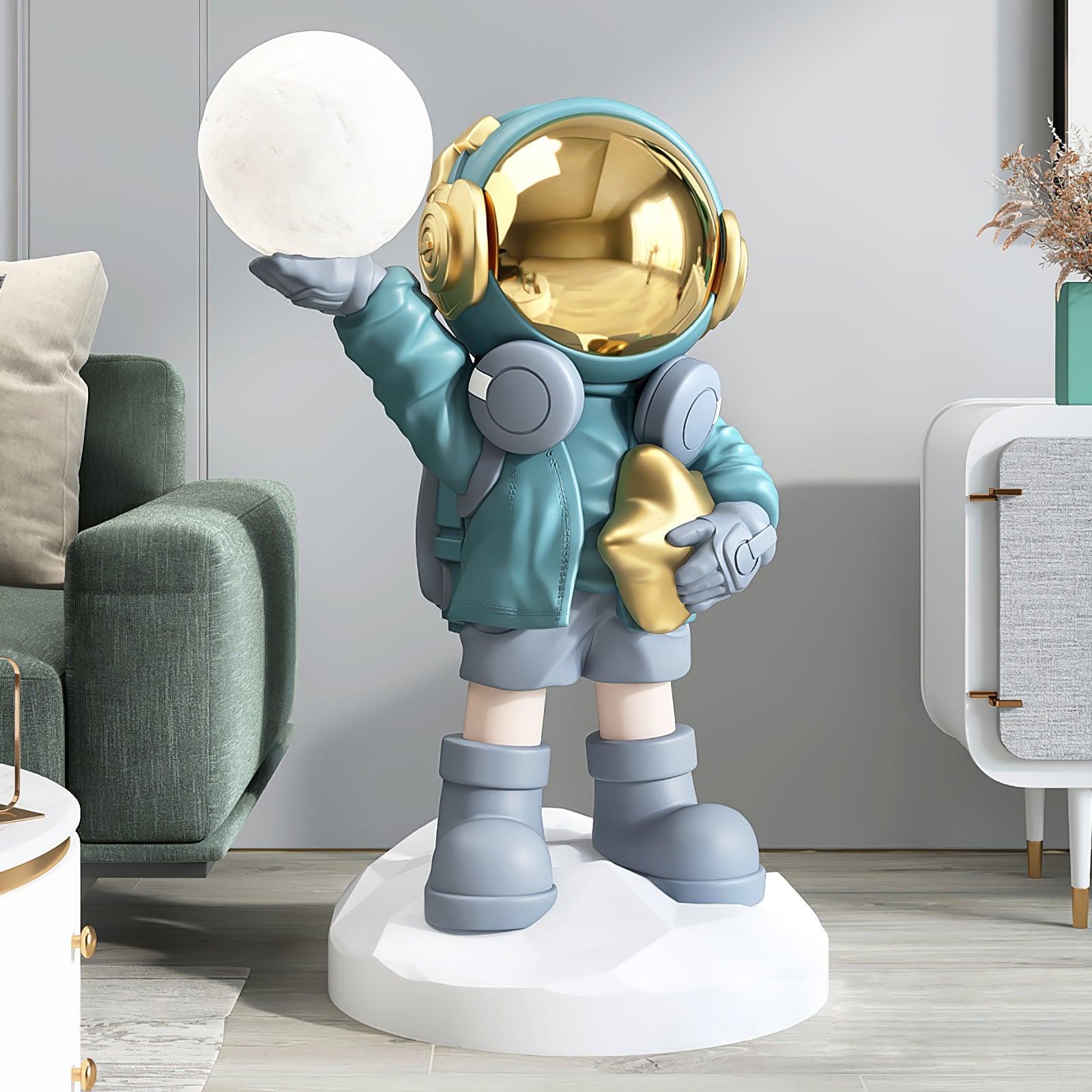 Dama Modern Resin Floor Lamp-Neutral Decor