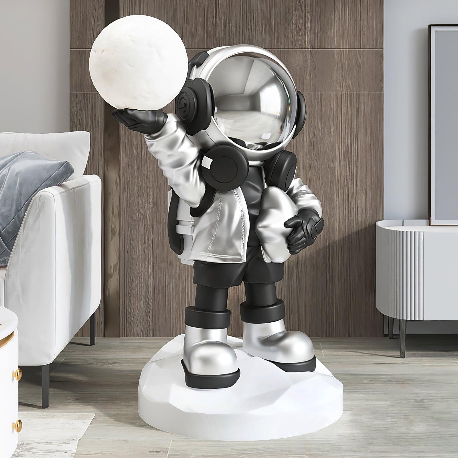 Dama Modern Resin Floor Lamp-Neutral Decor