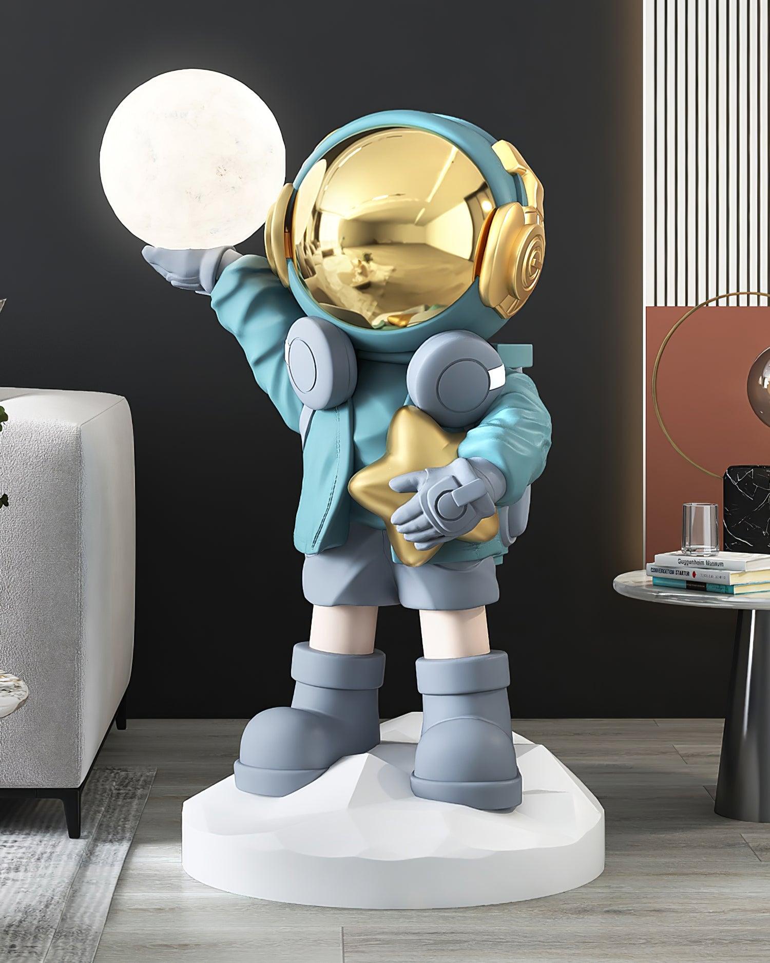 Dama Modern Resin Floor Lamp-Neutral Decor