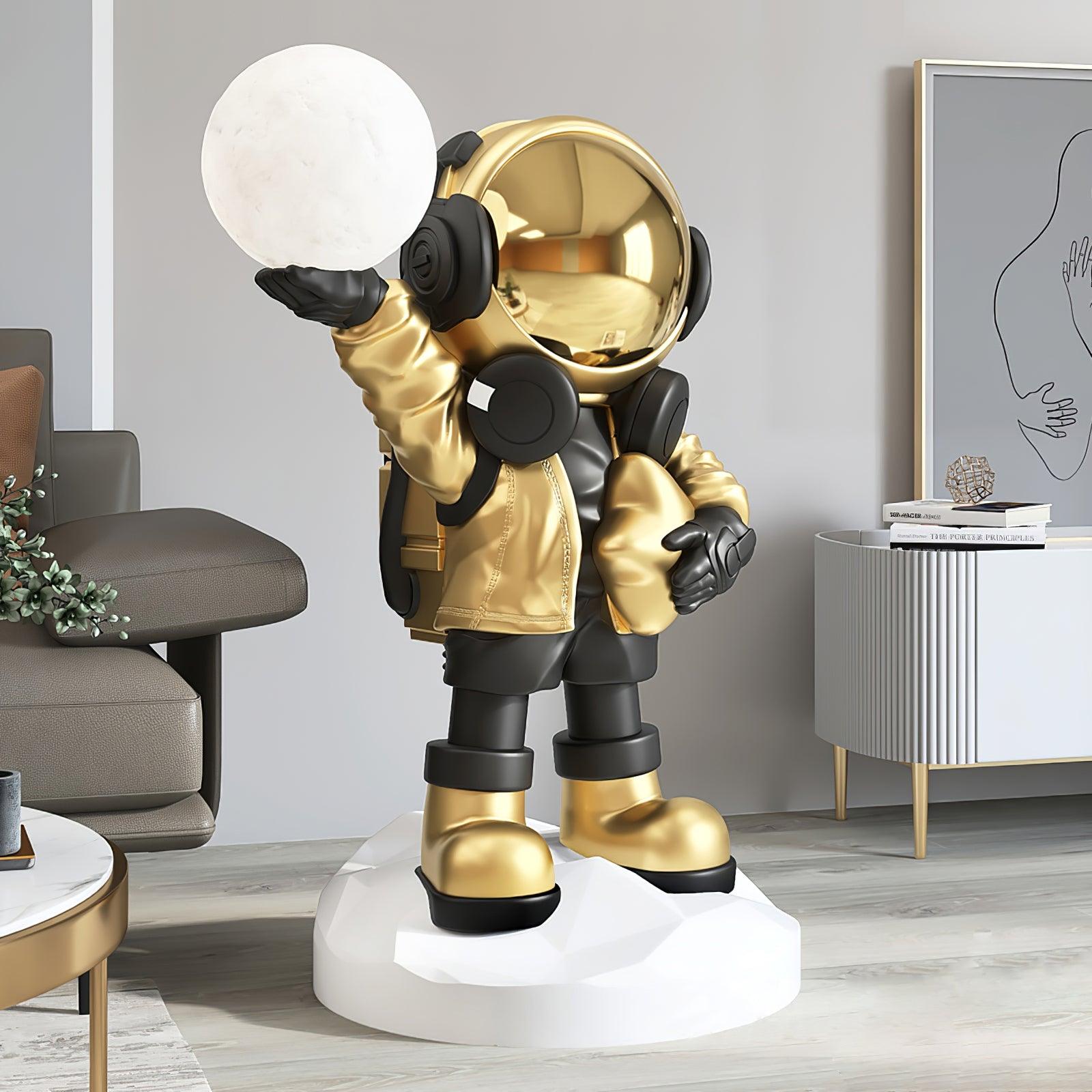 Dama Modern Resin Floor Lamp-Neutral Decor