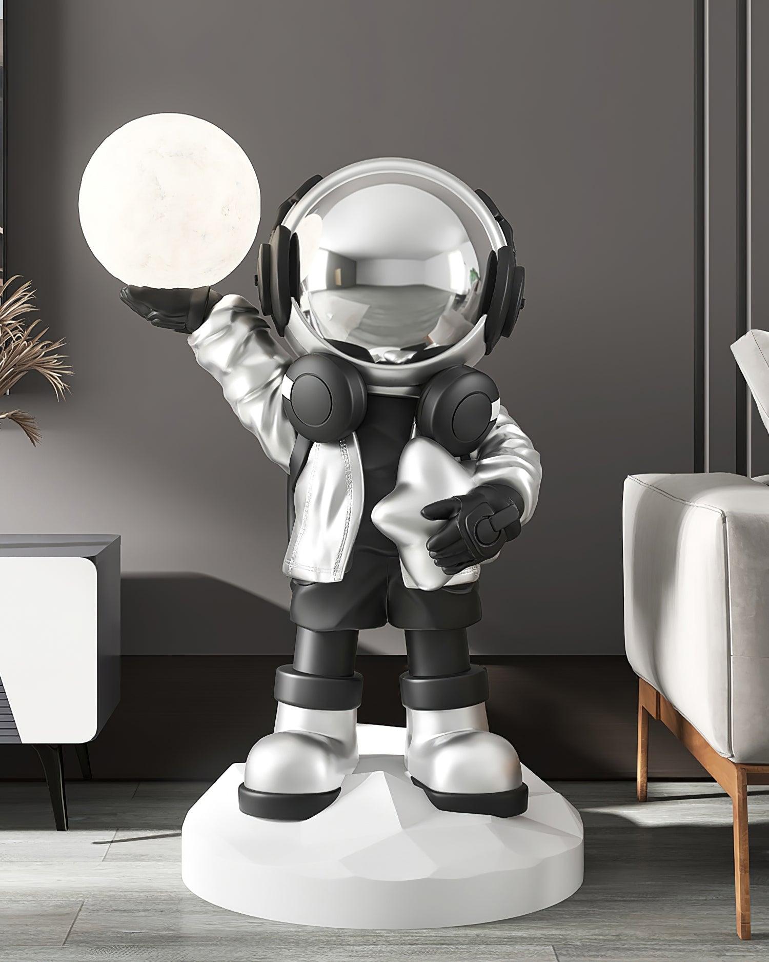 Dama Modern Resin Floor Lamp-Neutral Decor