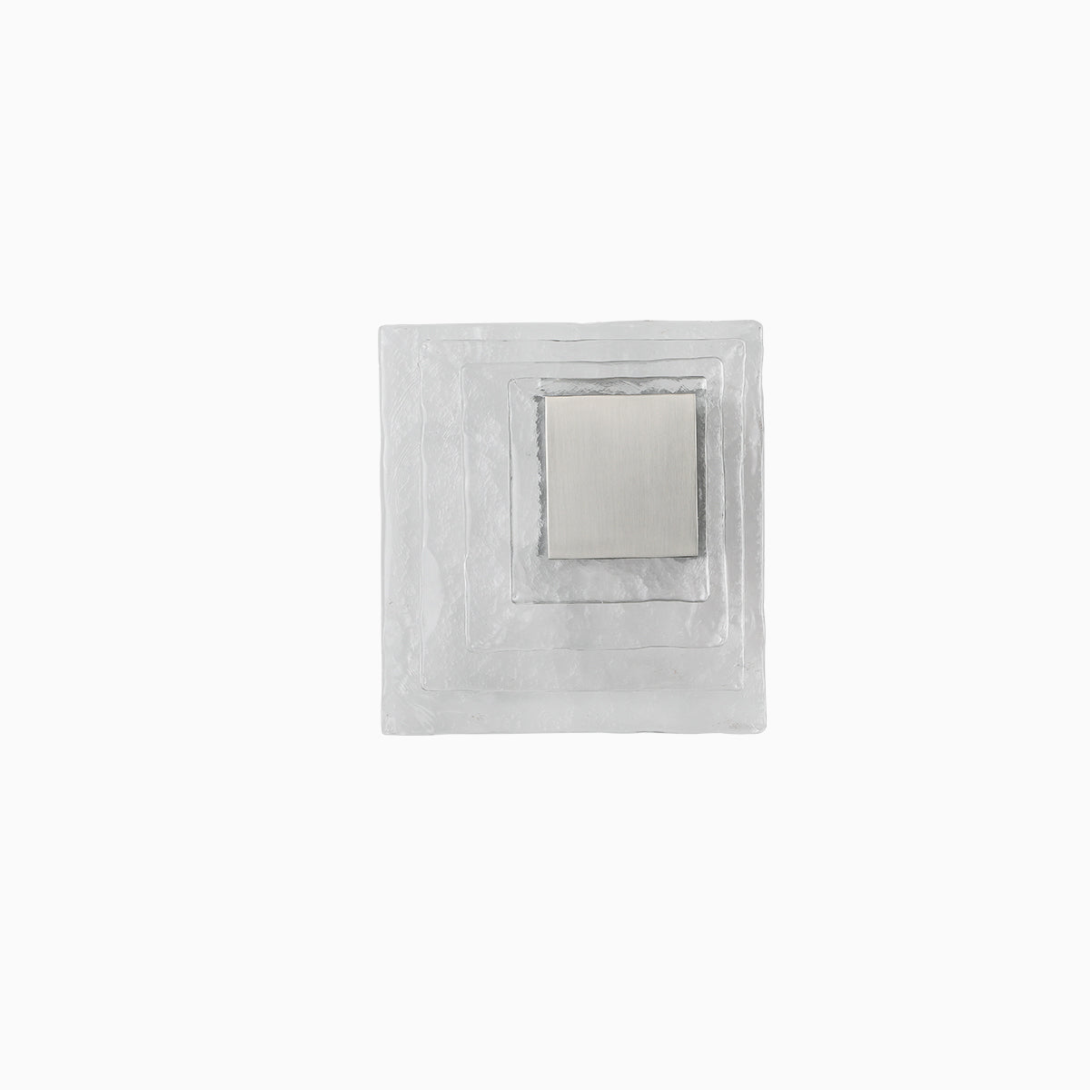 Cleo Glass Water Cube Cascade Sconce-Neutral Decor