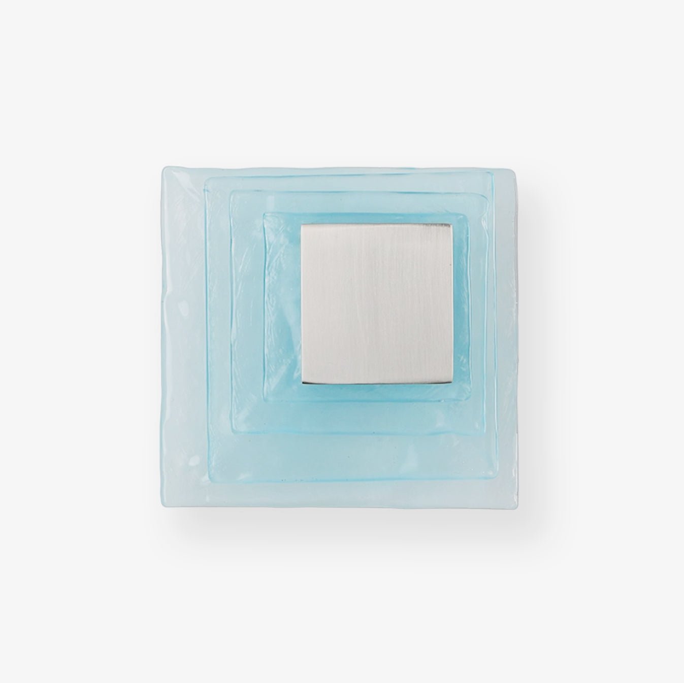 Cleo Glass Water Cube Cascade Sconce-Neutral Decor