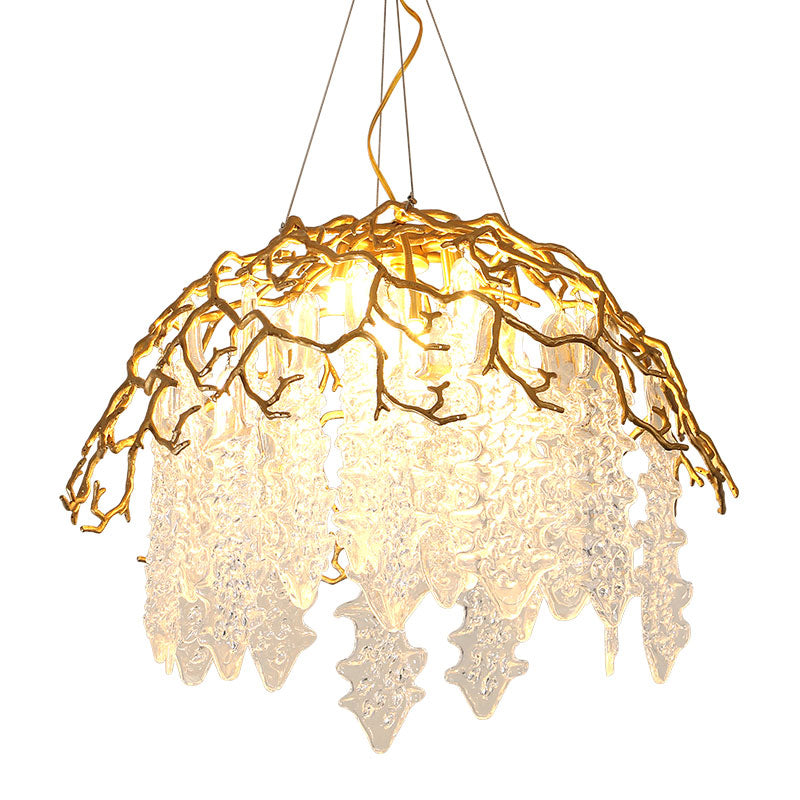 Aqua Dome Chandelier