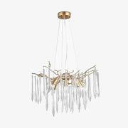 Clove Chandelier Branch Crystal Pendant Sculptural Artistic-Neutral Decor
