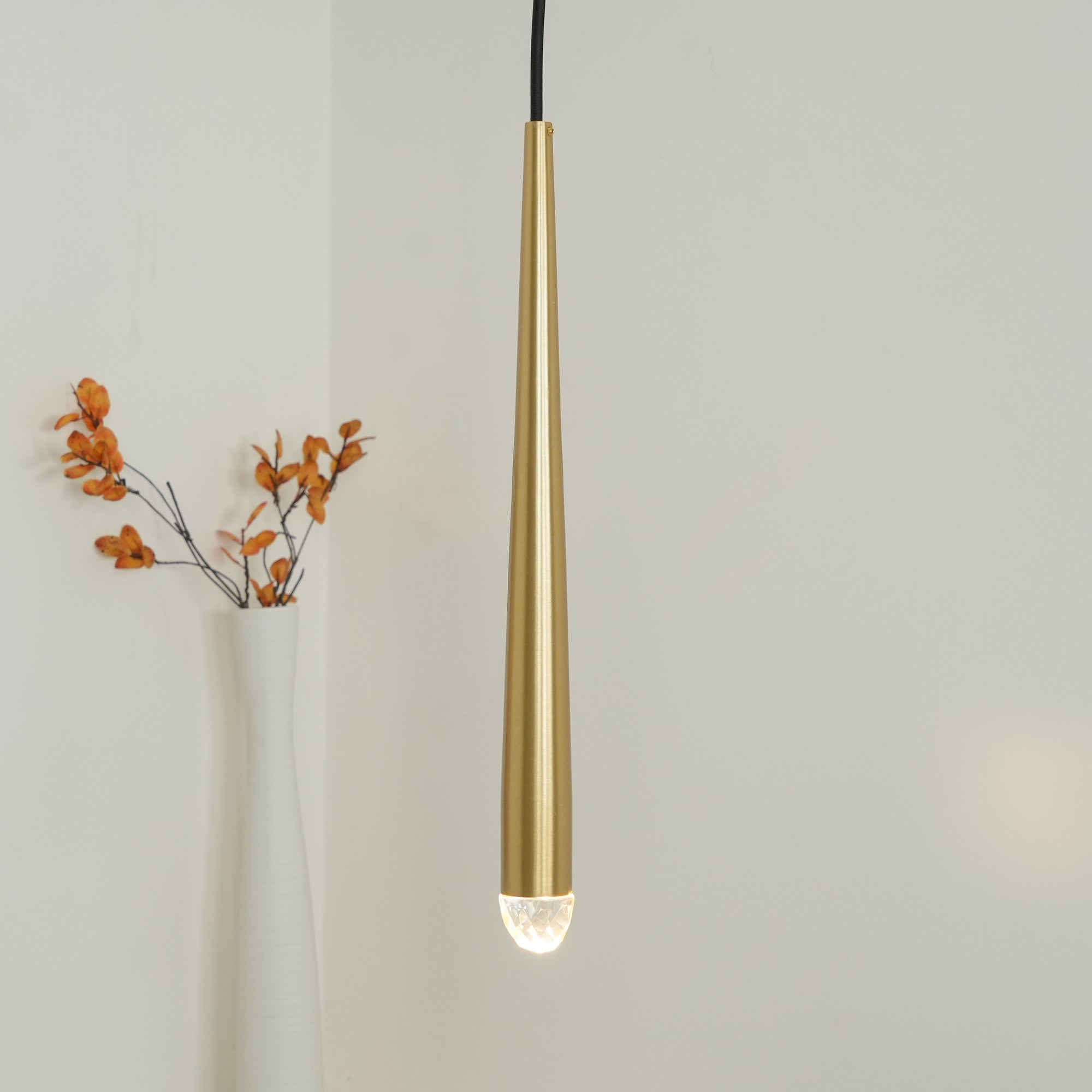 Chandelier Crystal Shade Brass Blackened Silver Luxe  Staircase