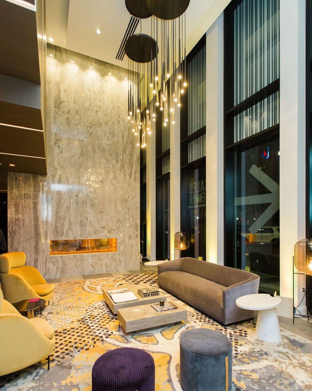 Chandelier Crystal Shade Brass Blackened Silver Luxe  Staircase