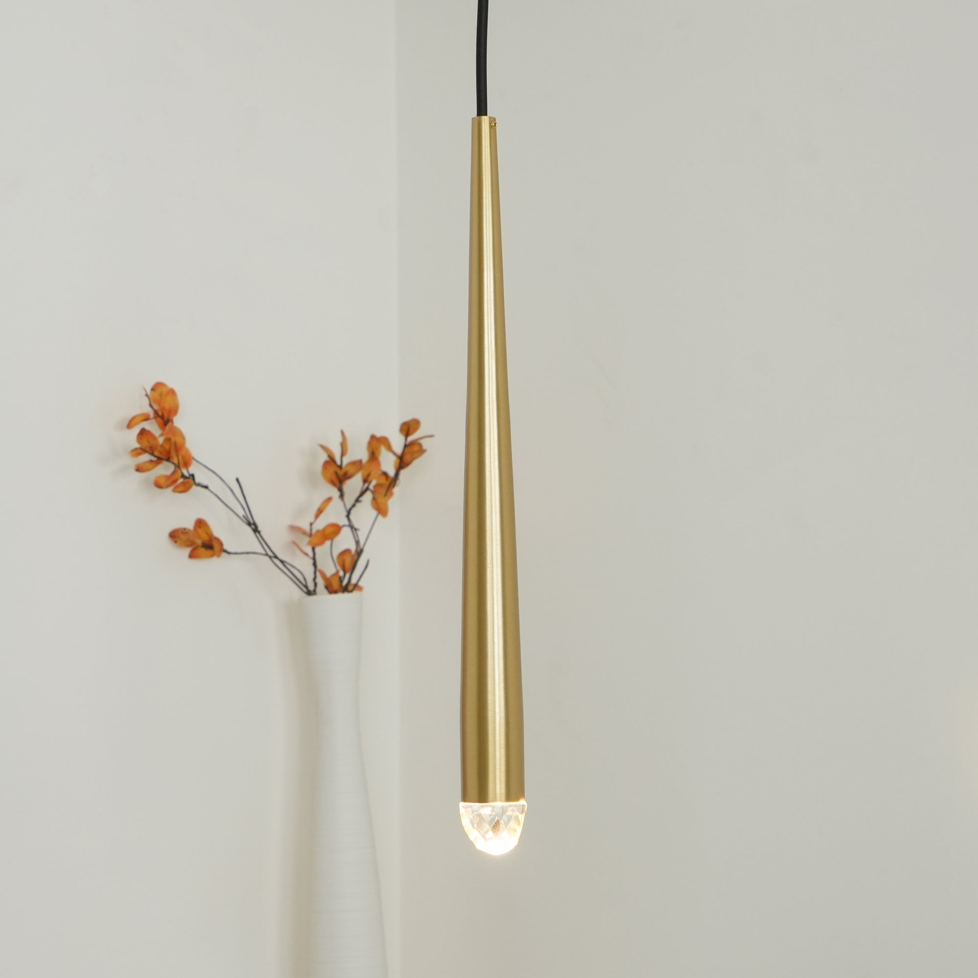 Chandelier Crystal Shade Brass Blackened Silver Luxe  Staircase