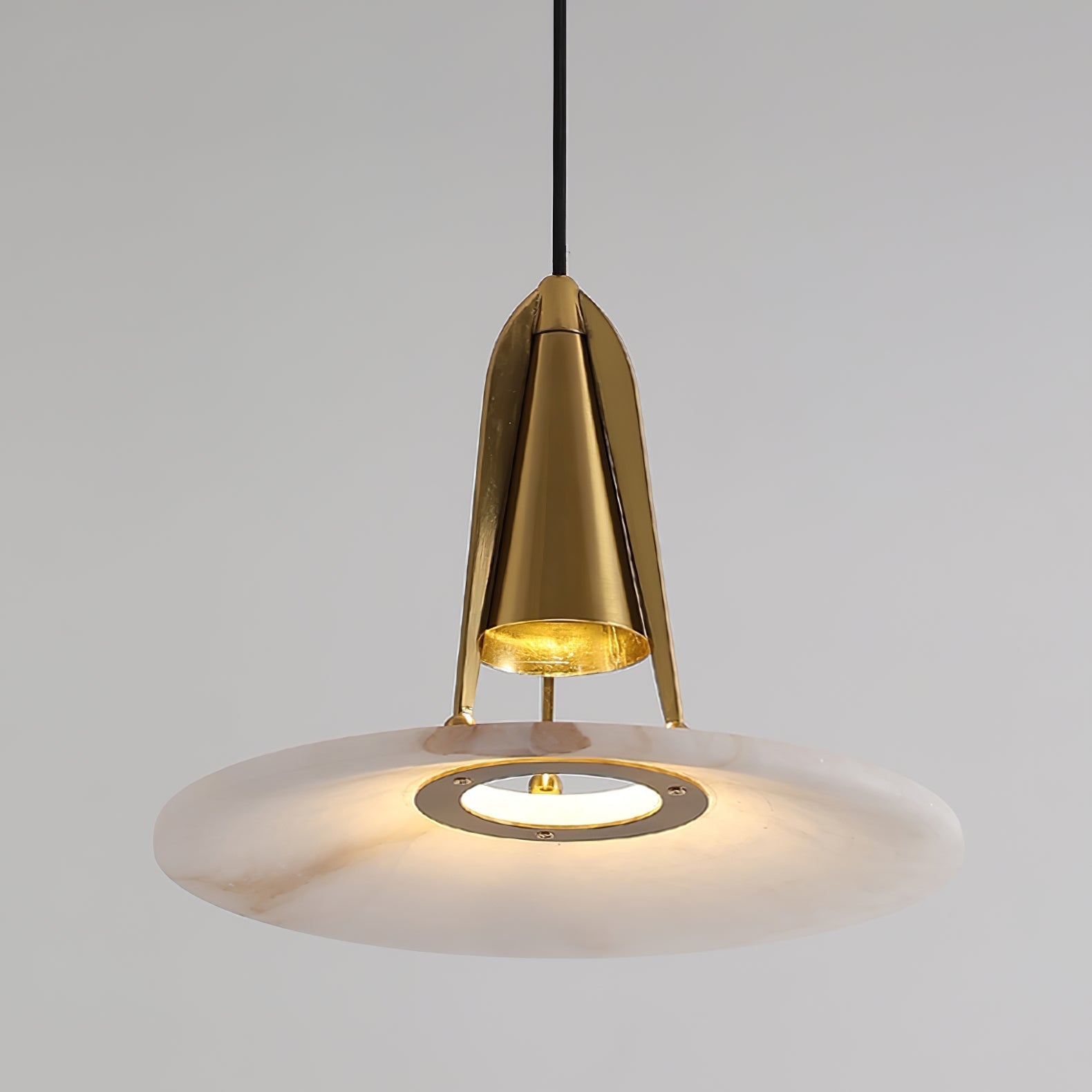 Zothayra Conical Pendant Light-Neutral Decor