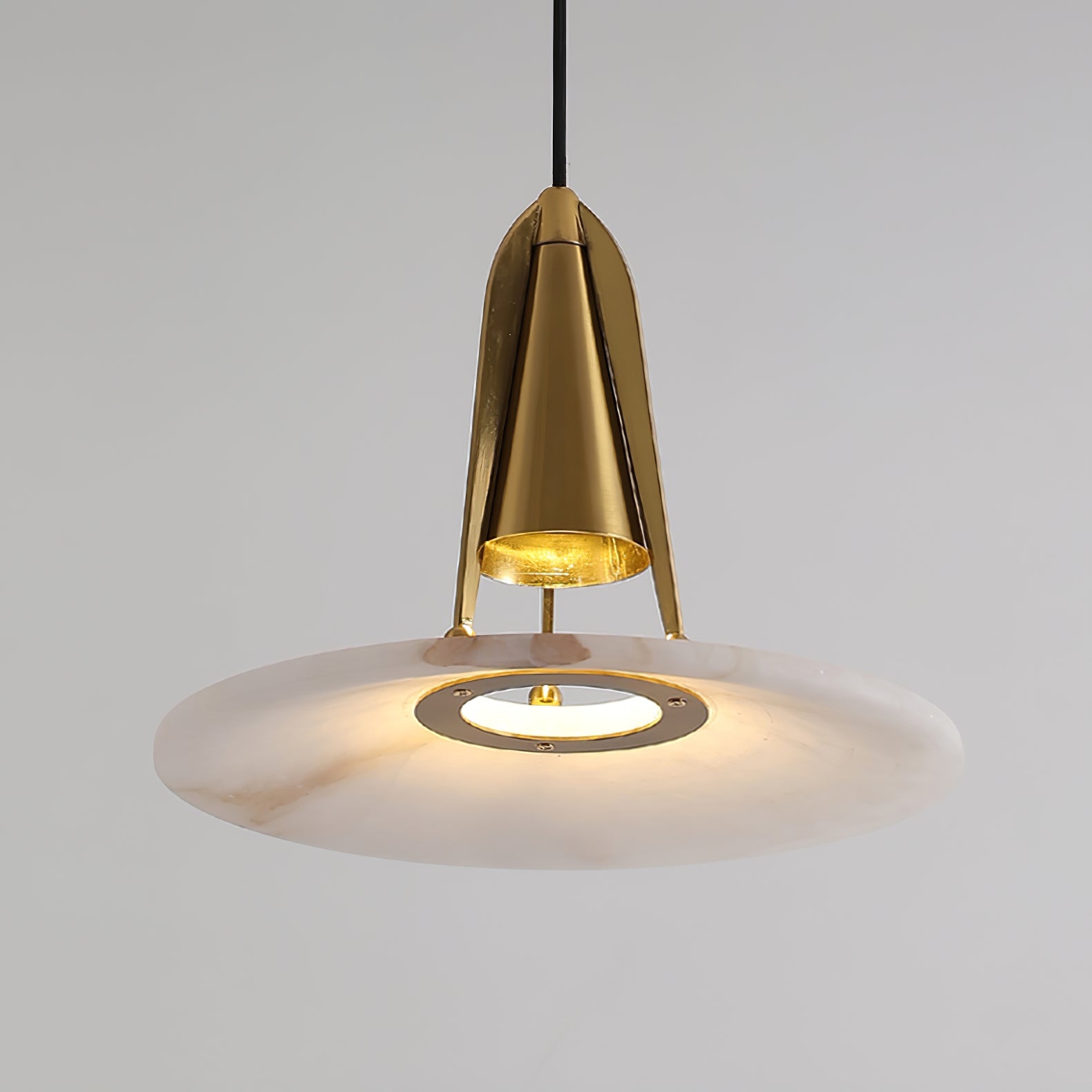 Zothayra Conical Pendant Light-Neutral Decor