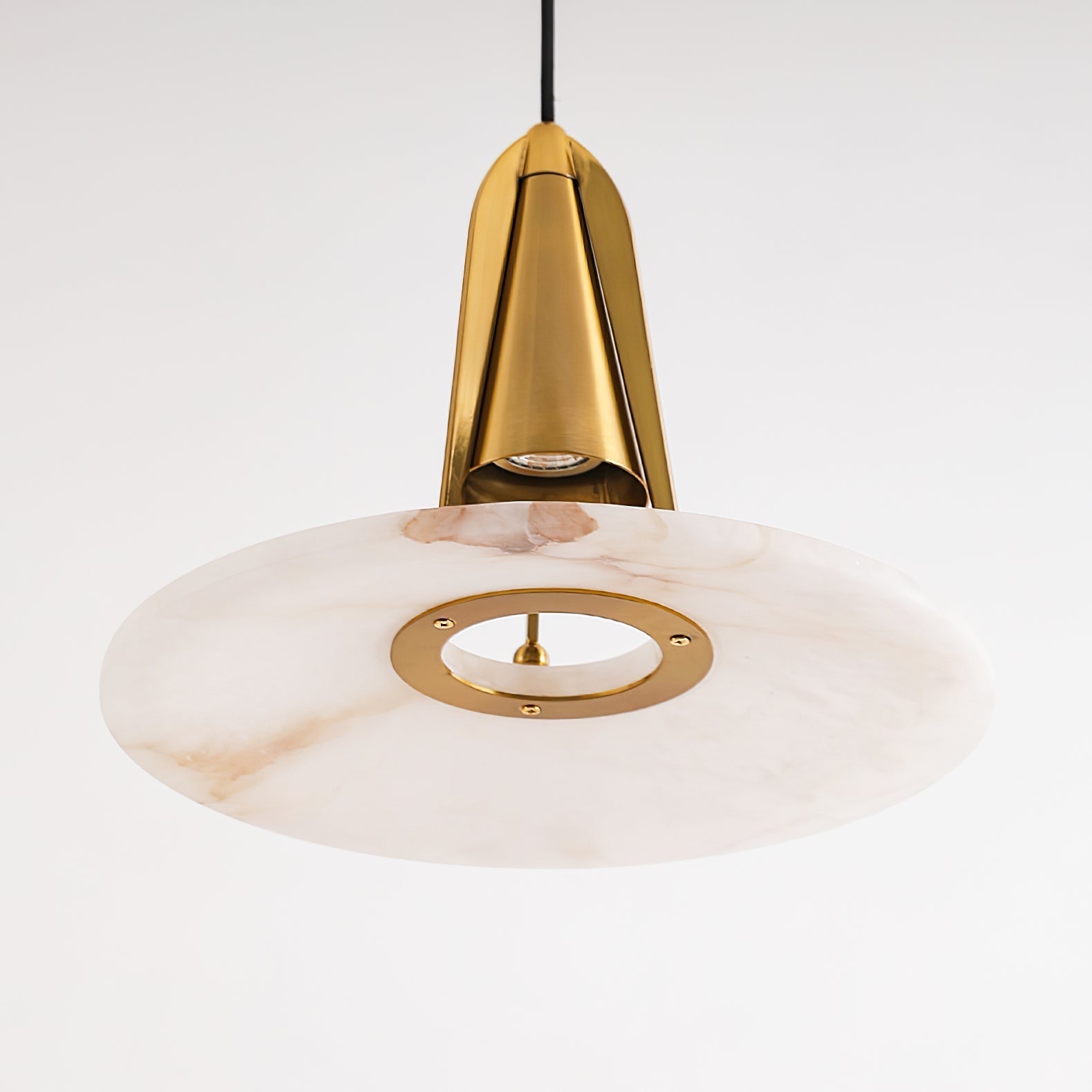 Zothayra Conical Pendant Light-Neutral Decor