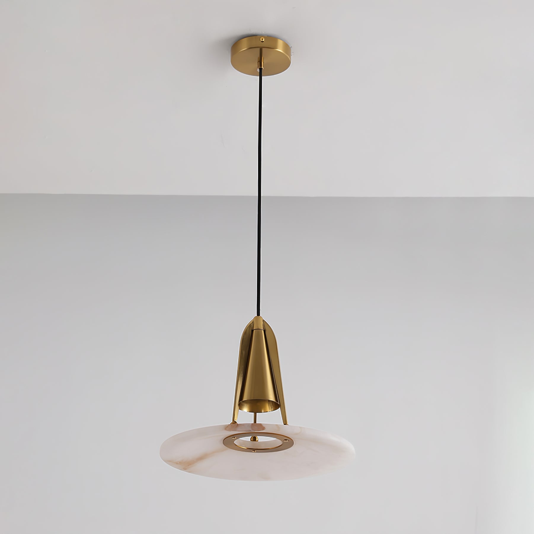 Zothayra Conical Pendant Light-Neutral Decor