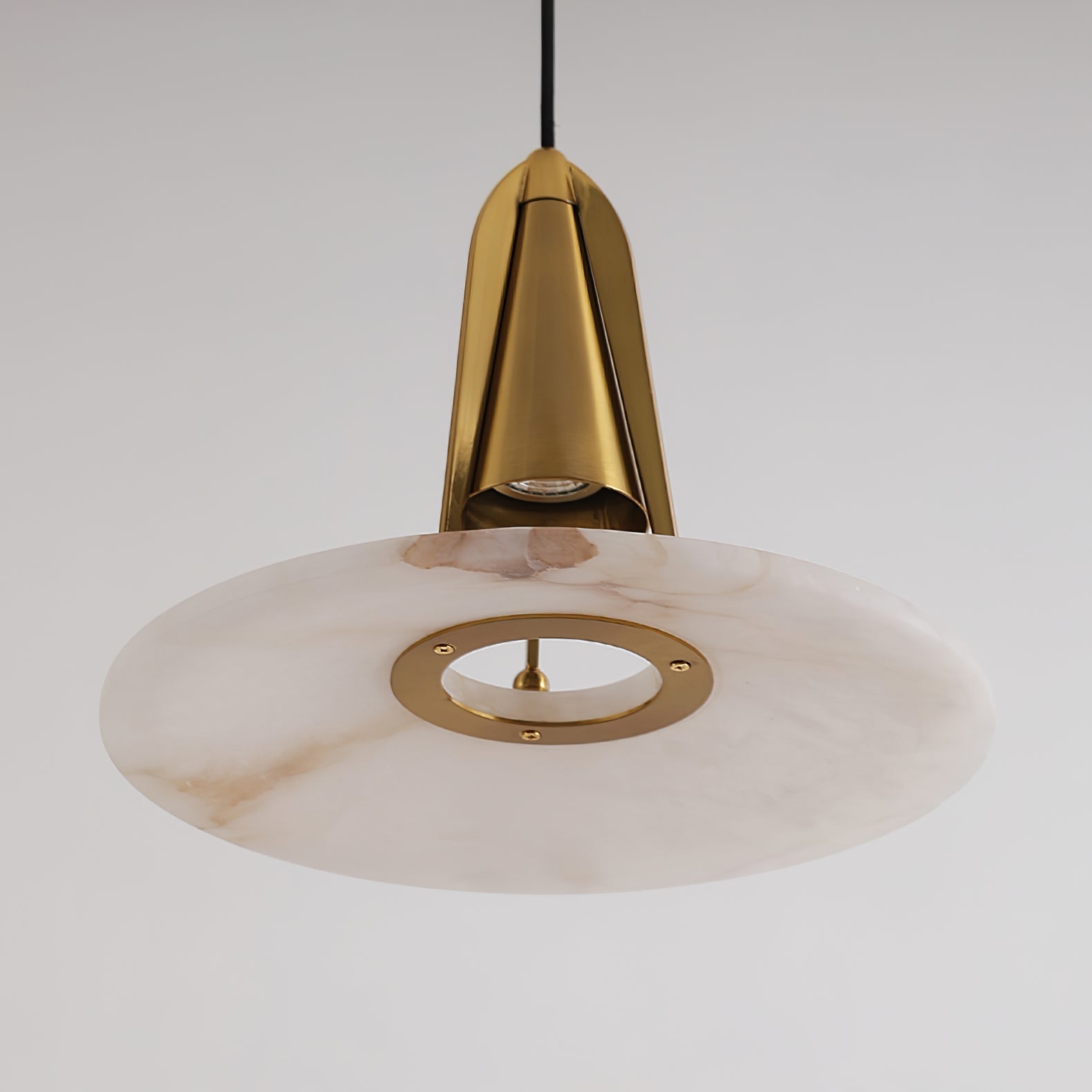 Zothayra Conical Pendant Light-Neutral Decor