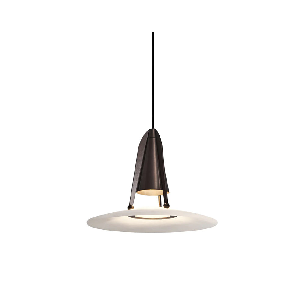 Halen Pendant Light Alabaster Fusion-Neutral Decor