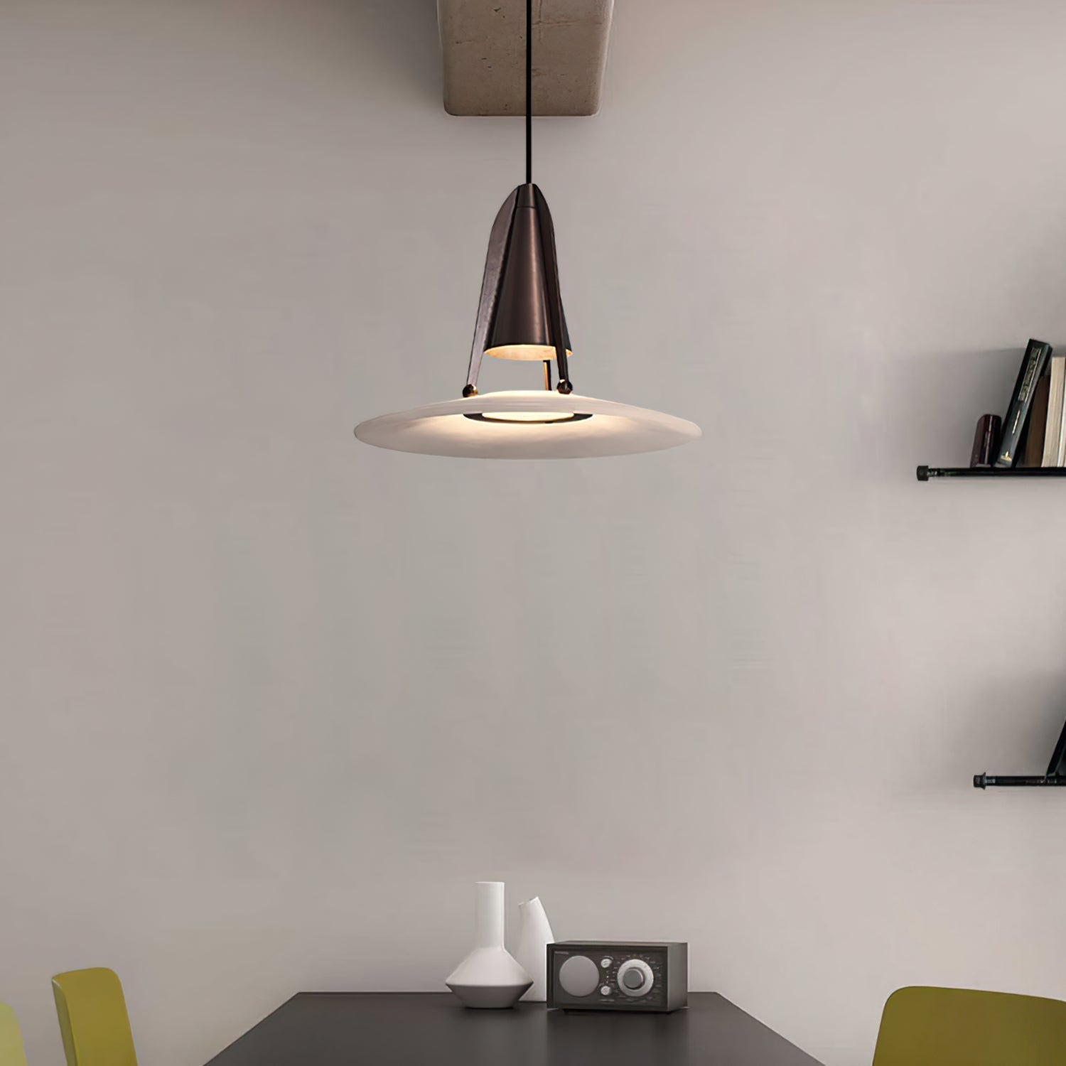 Aragon Pendant Light Alabaster  Fusion