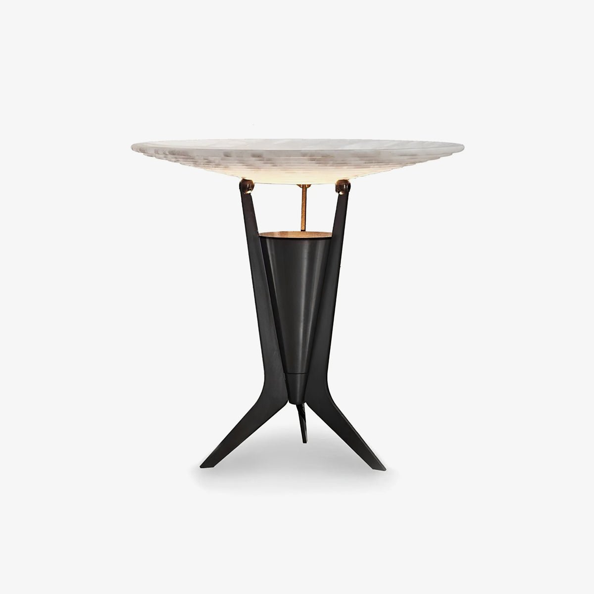 Eurtalus Alabaster Top Table Lamp-Neutral Decor
