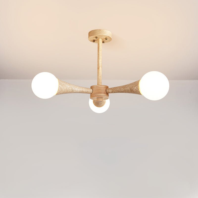 Arbor Travertine Chandelier-Neutral Decor