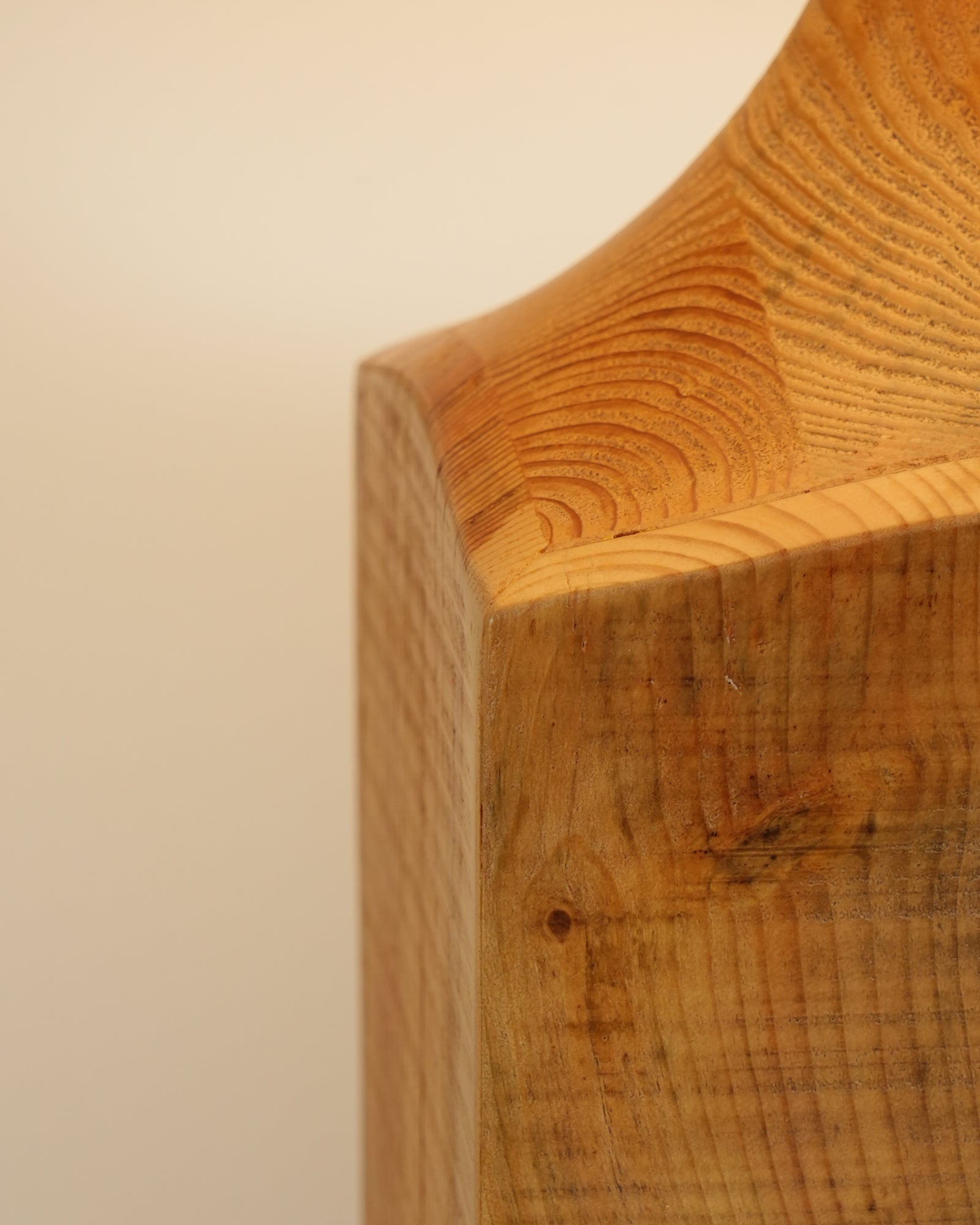 Rustica Timber Column Floor Lamp-Neutral Decor