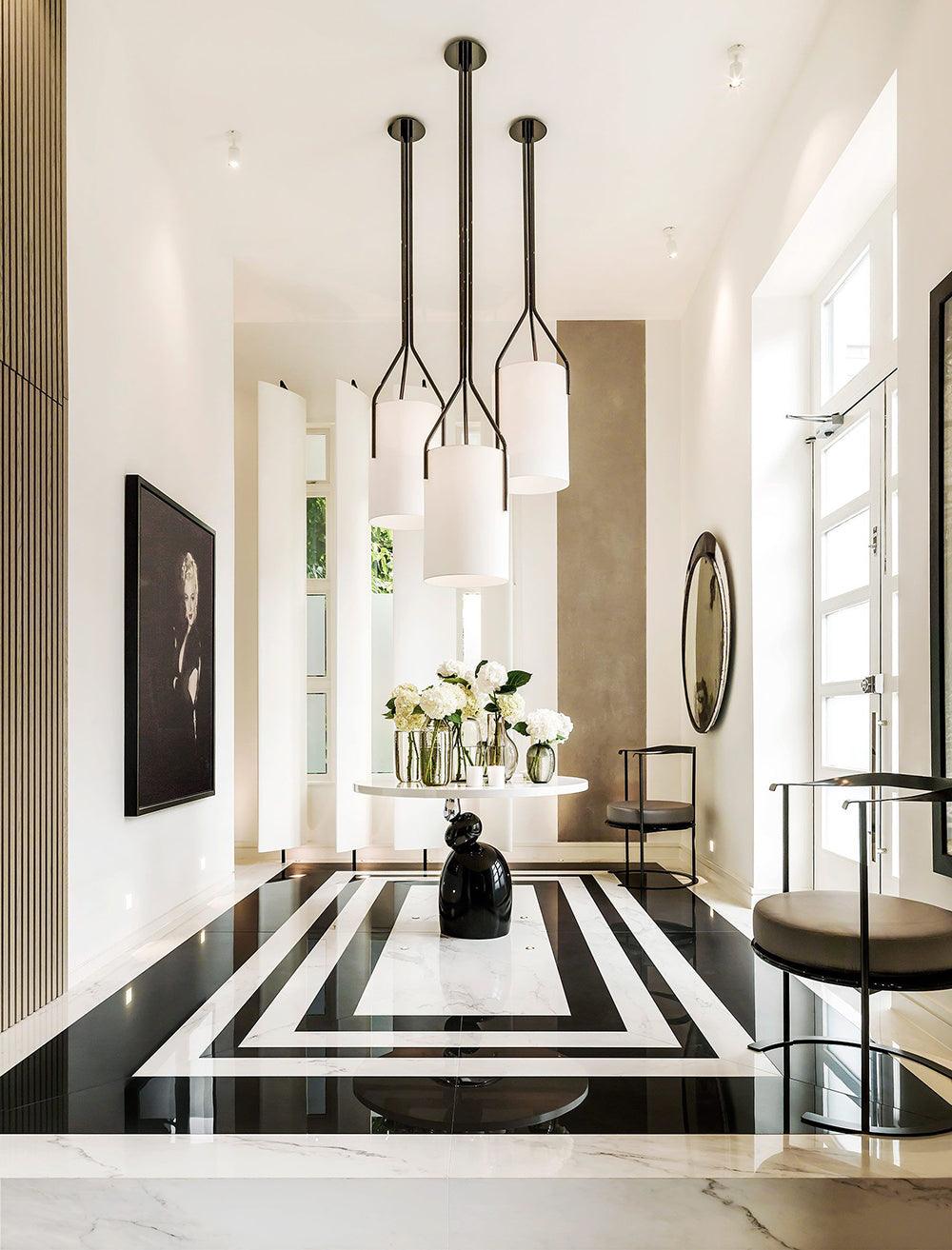 Cex Chandelier LED 3-Lights Brass Modern-Neutral Decor