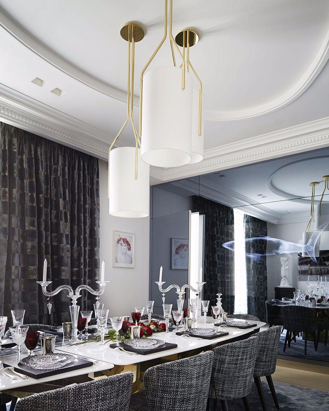 Cex Chandelier LED 3-Lights Brass Modern-Neutral Decor