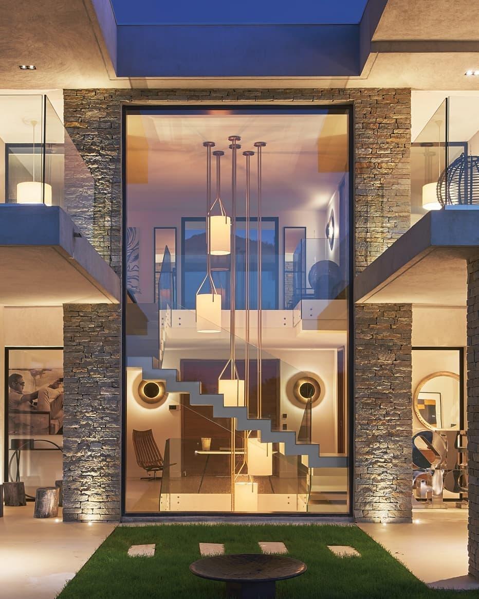 Cex Chandelier LED 3-Lights Brass Modern-Neutral Decor