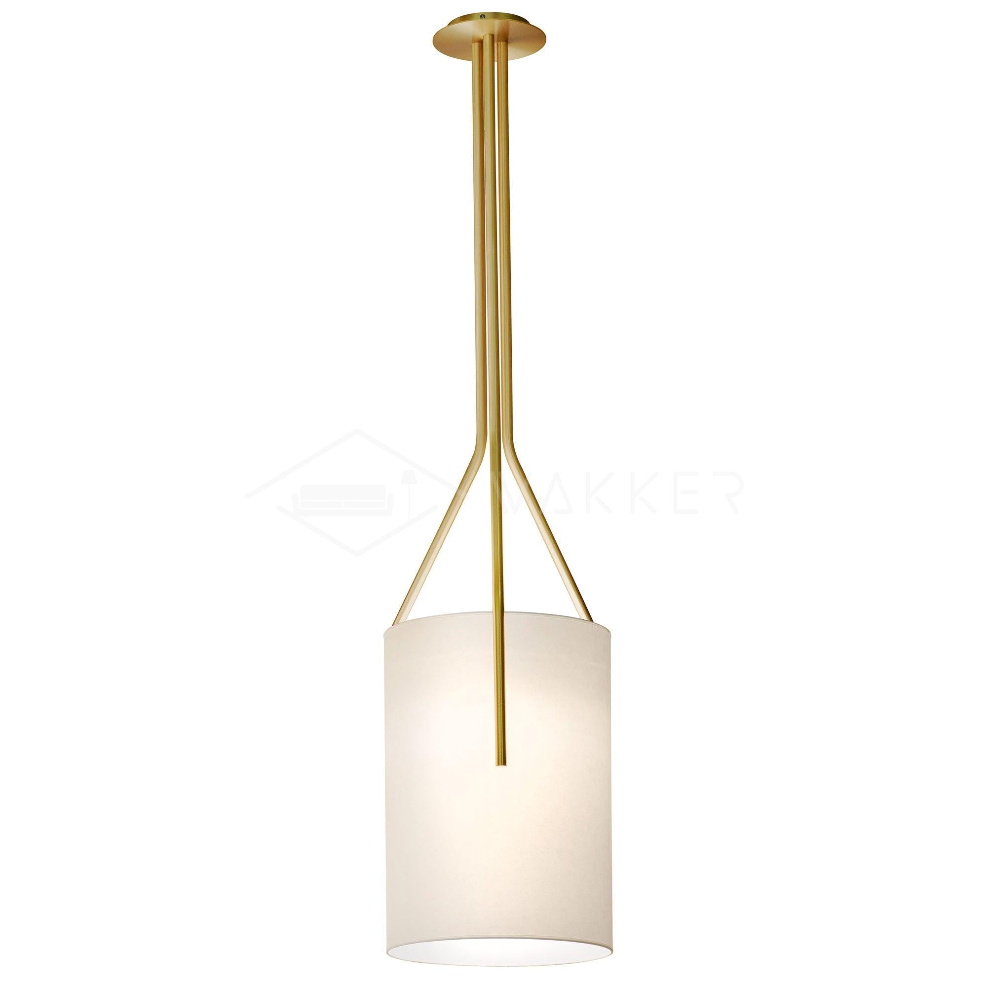 Cex Chandelier LED 3-Lights Brass Modern-Neutral Decor