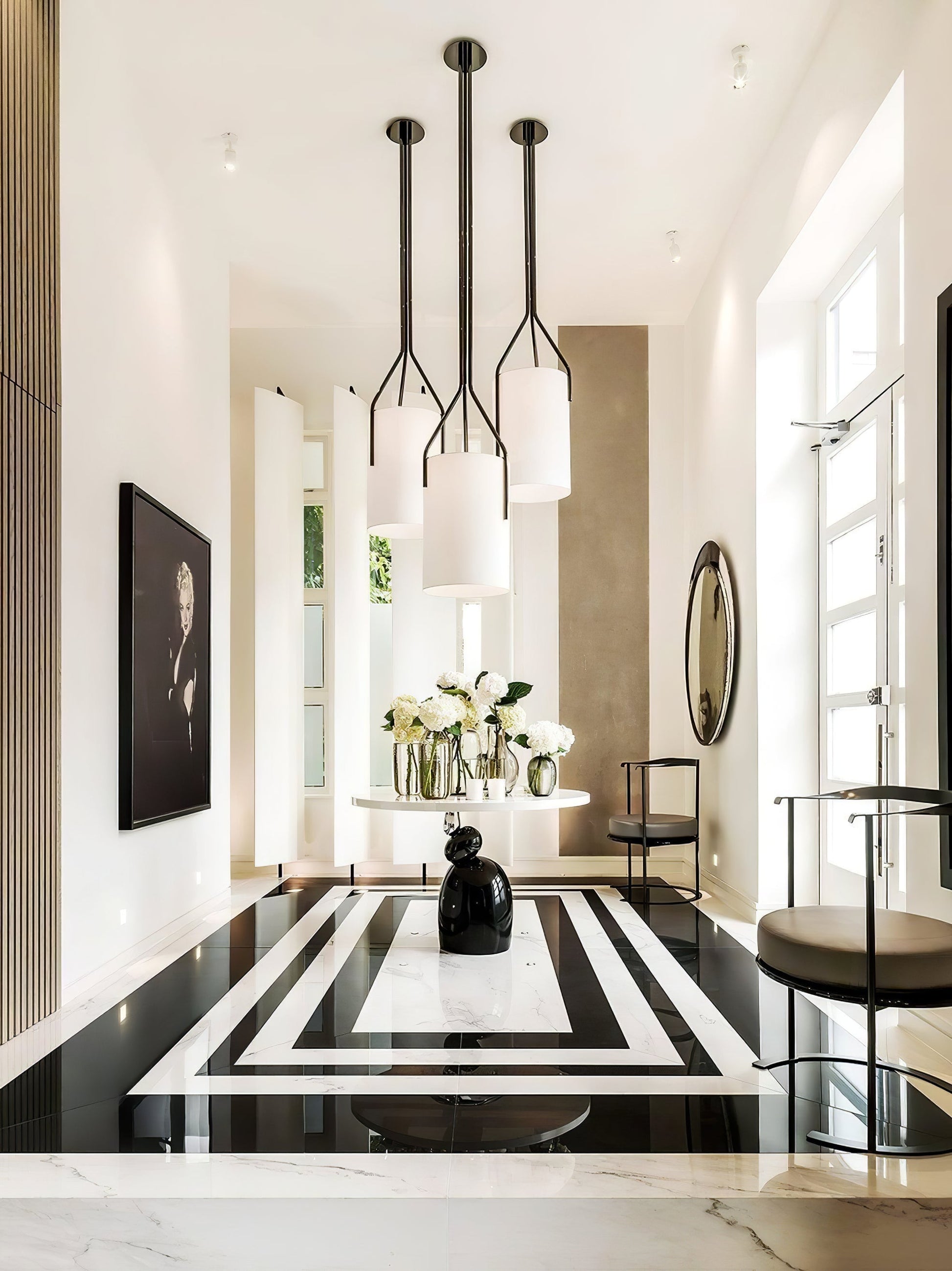 Cex Chandelier LED 3-Lights Brass Modern-Neutral Decor