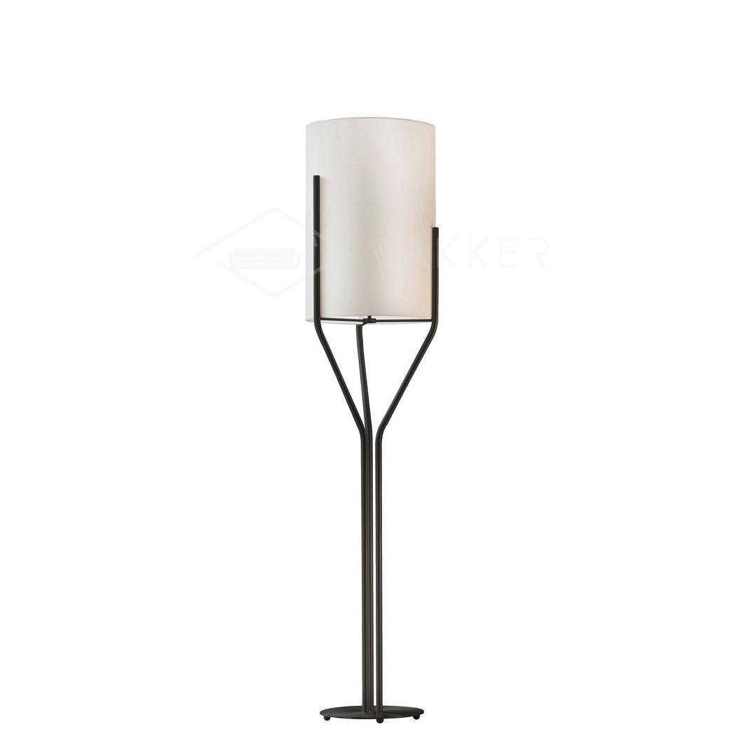 Evvynor Glam Brass Floor Lamp-Neutral Decor