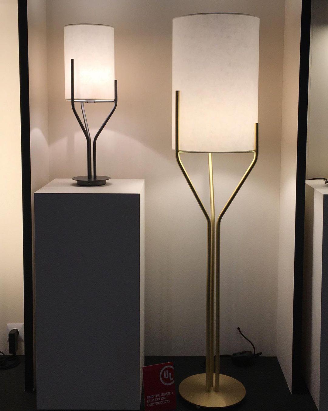 Evvynor Glam Brass Floor Lamp-Neutral Decor