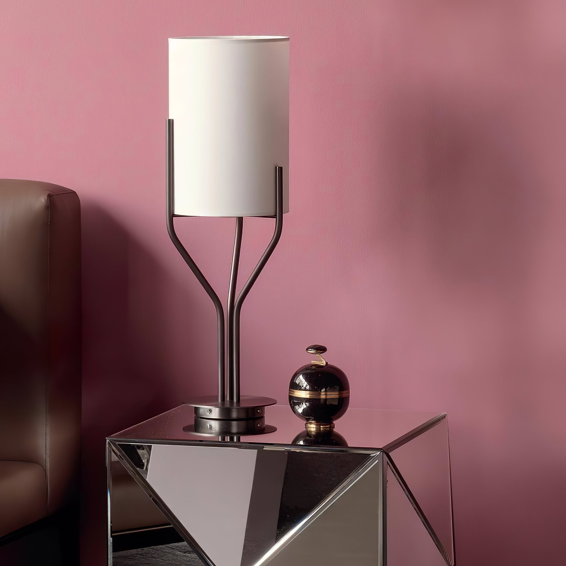 Evvynor Glam Brass Floor Lamp-Neutral Decor