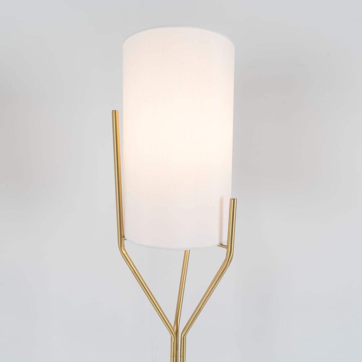 Evvynor Glam Brass Floor Lamp-Neutral Decor