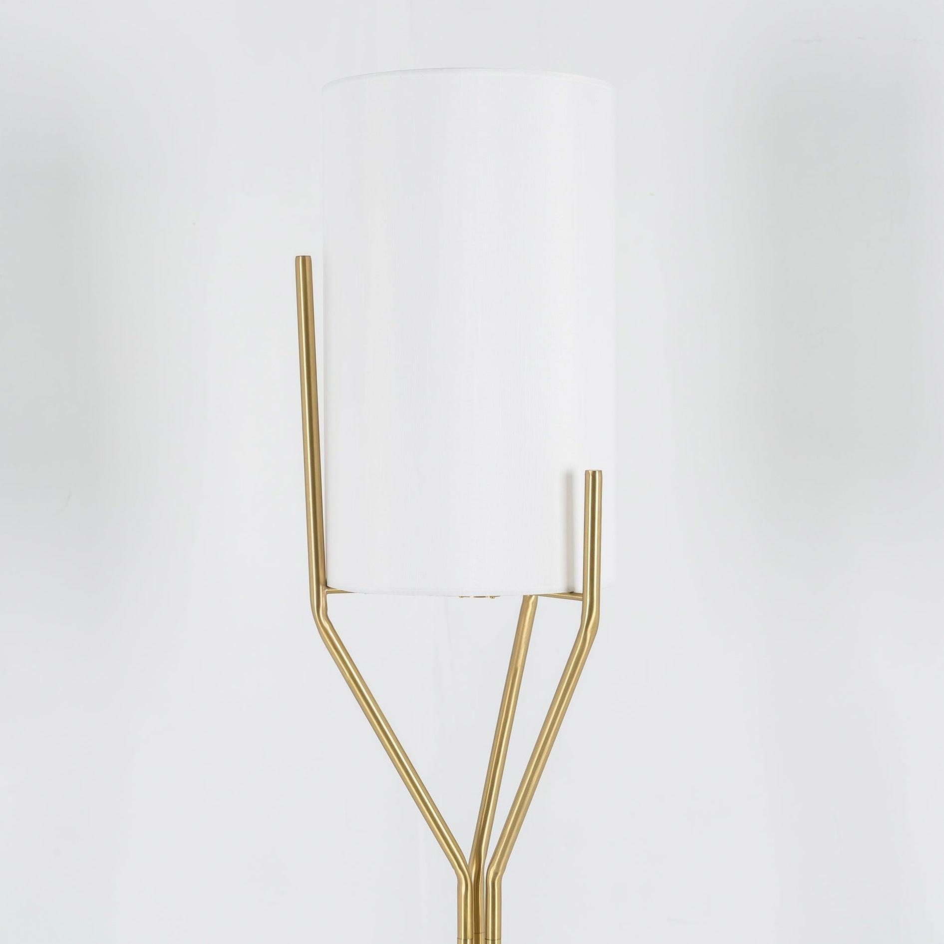 Evvynor Glam Brass Floor Lamp-Neutral Decor