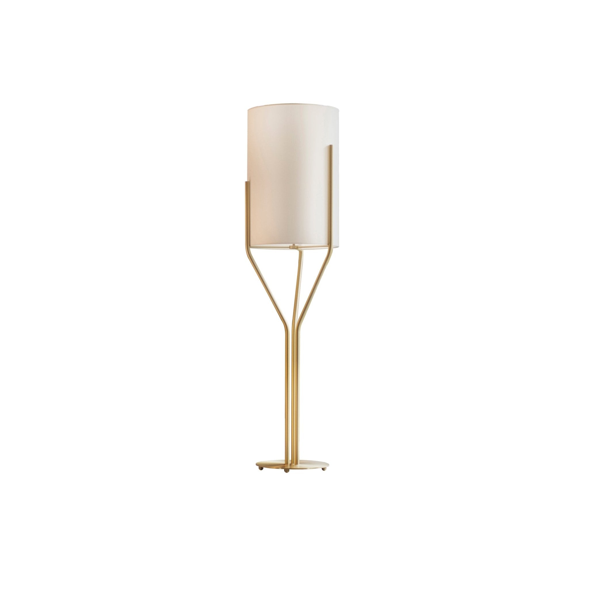 Evvynor Glam Brass Floor Lamp-Neutral Decor