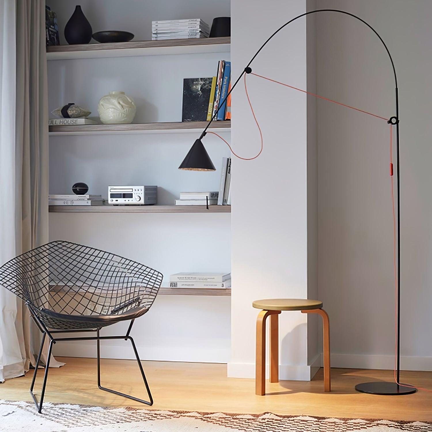 Aurzoril Industrial Floor Lamp-Neutral Decor