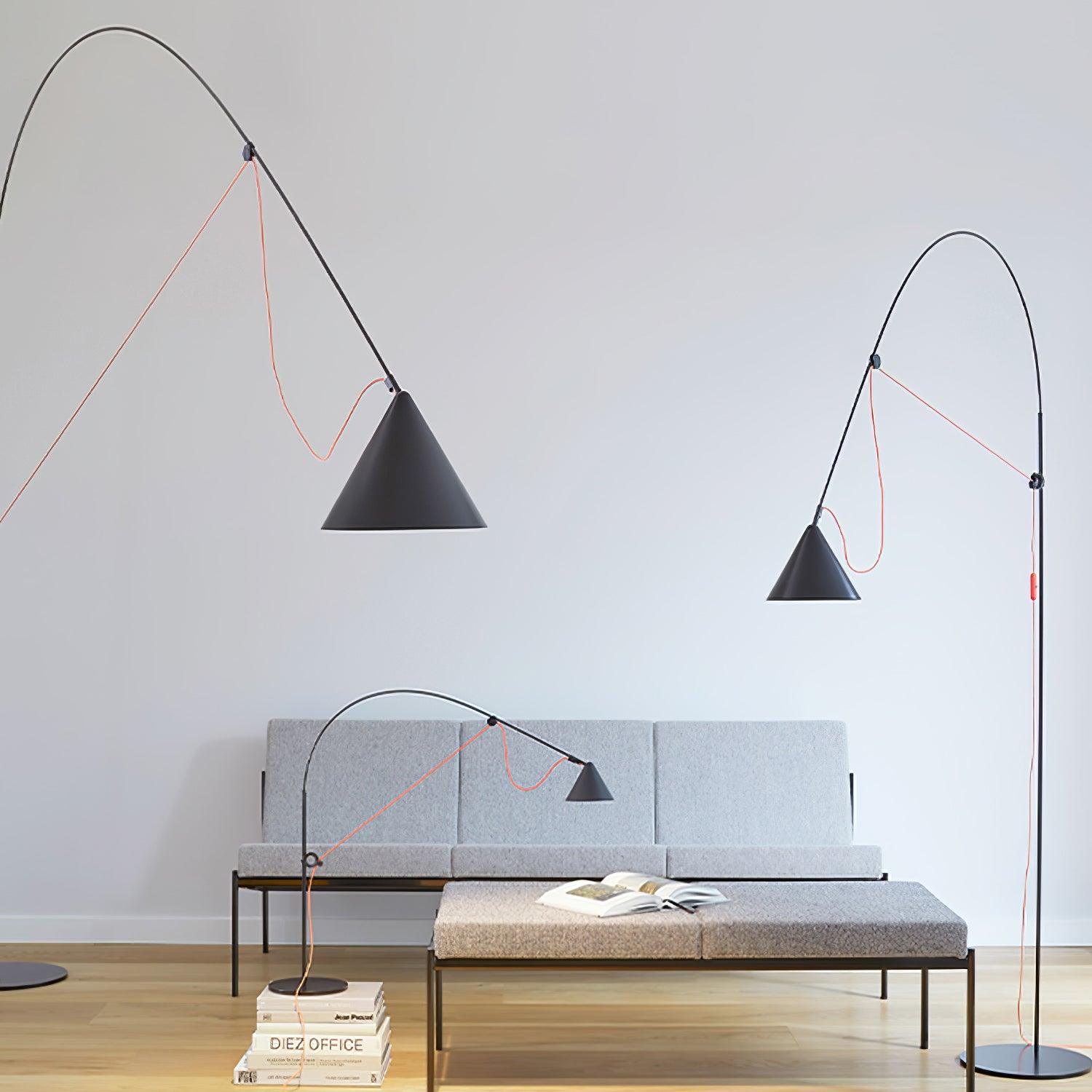 Aurzoril Industrial Floor Lamp-Neutral Decor