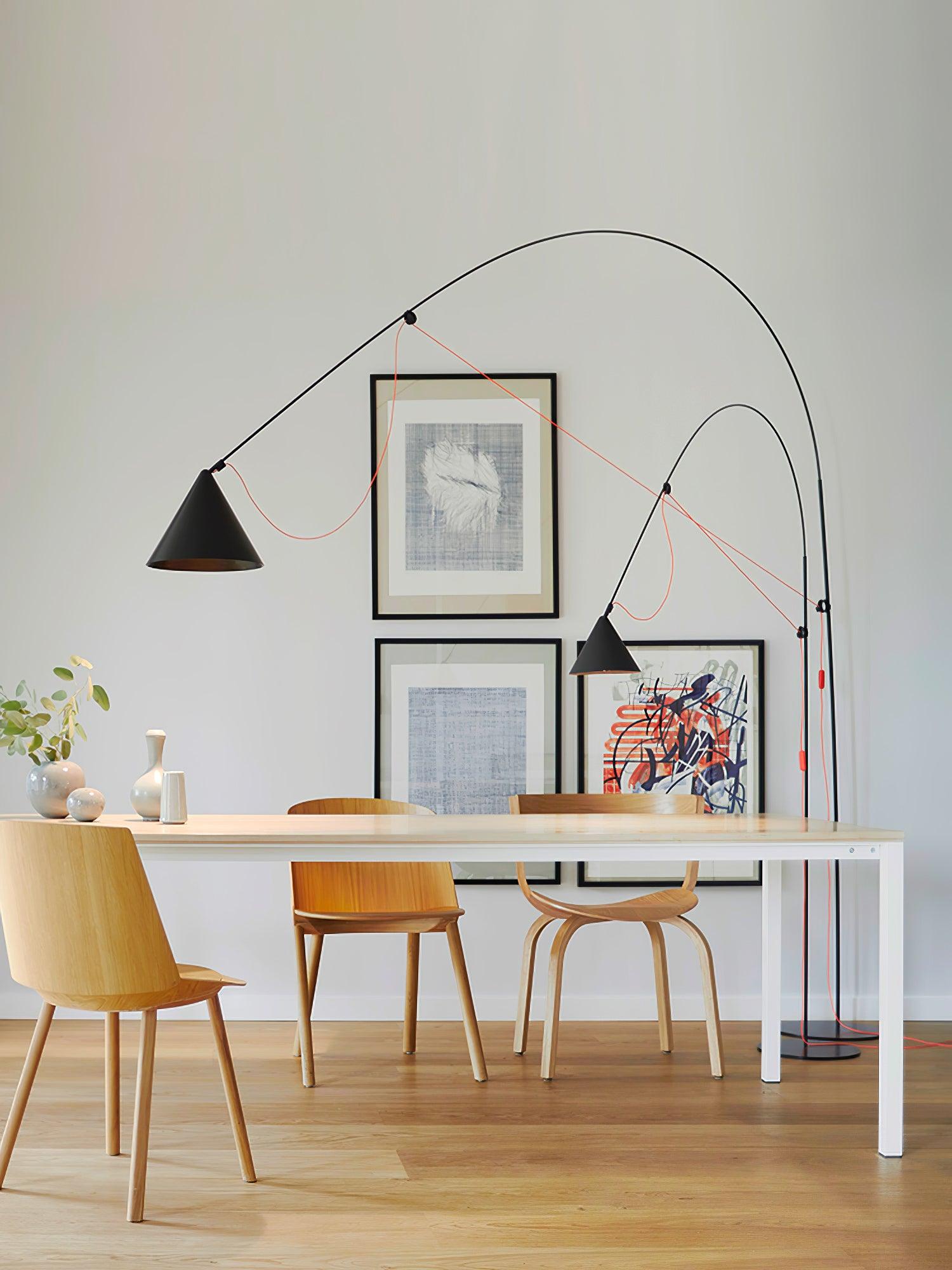 Aurzoril Industrial Floor Lamp-Neutral Decor