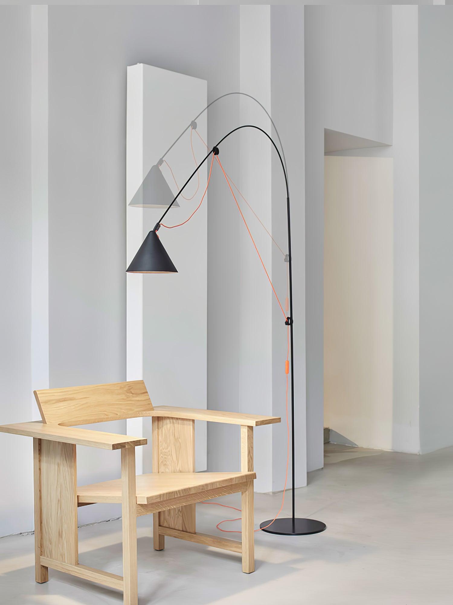 Aurzoril Industrial Floor Lamp-Neutral Decor