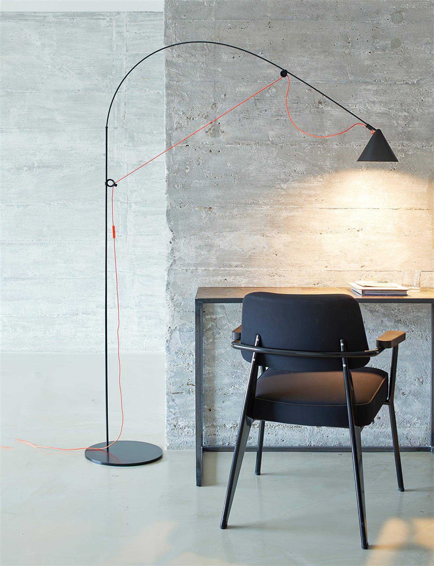 Aurzoril Industrial Floor Lamp-Neutral Decor